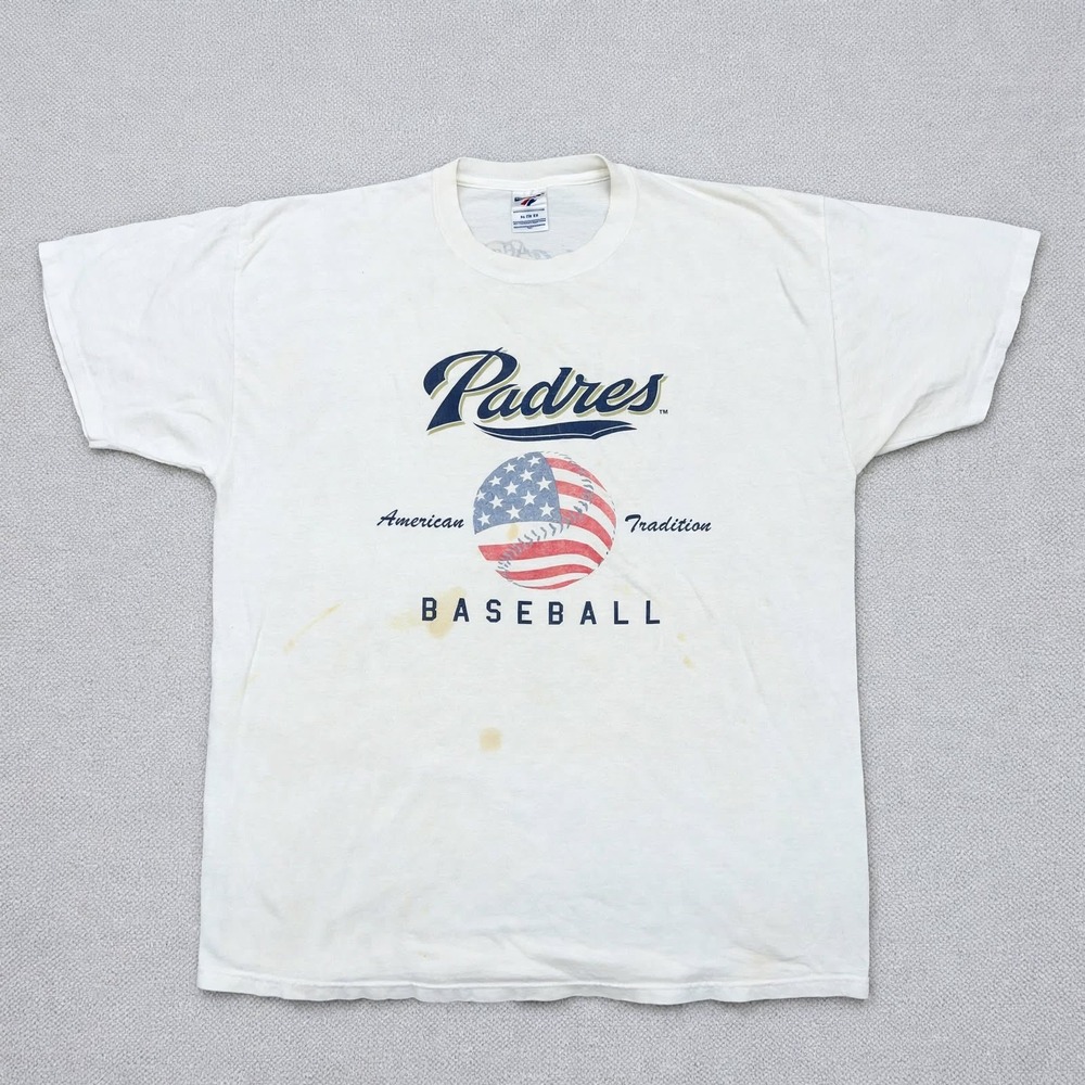 Vintage 2006 San Diego Padres Aflac All American Baseball Classic Shirt Mens XL